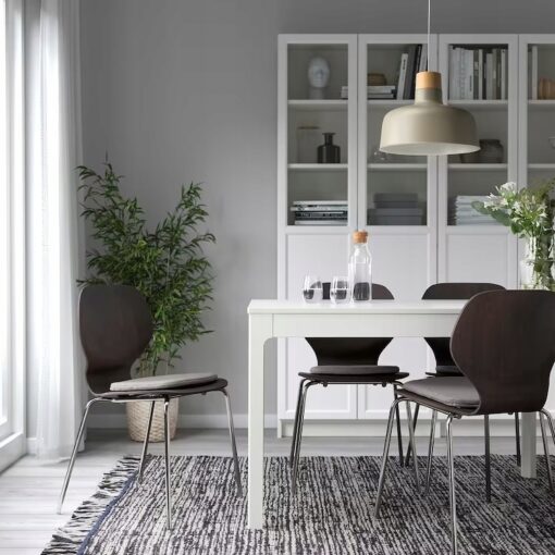 IKEA ALVGRASMAL PODUSZKA NA KRZESŁO SZARA - obrazek 4