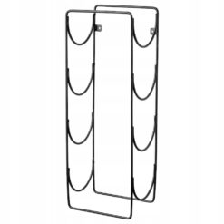 IKEA SNOSPIRA STOJAK NA 4 BUTELKI WINA CZARNY