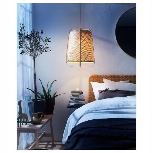 IKEA KNIXHULT LAMPA WISZĄCA BAMBUS 53 cm - obrazek 7