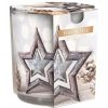 ŚWIECA ZAPACHOWA WINTER STAR W SZKLE