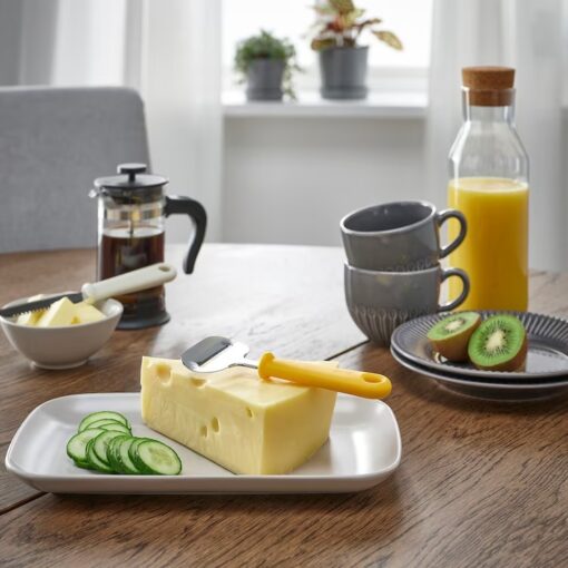 IKEA UPPFYLLD ŁOPATKA DO SERA ŻÓŁTA 17 CM - obrazek 3
