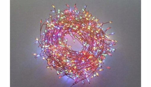 LAMPKI 720 LED MULTIKOLOR WIELOKOLOR NA DRUCIE ZEW