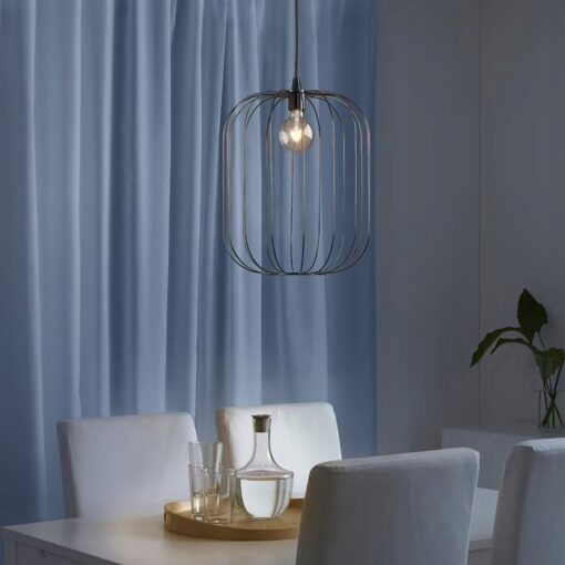 IKEA SNESLAND KLOSZ LAMPY WISZĄCEJ CZARNY 37 CM - obrazek 2