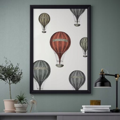 IKEA BILD PLAKAT KLASYCZNE BALONY 61x91 CM - obrazek 2