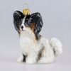 BOMBKA FORMOWANA SZKLANA PIES PAPILLON 8 CM