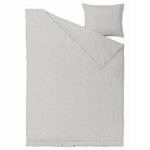 IKEA AKERFIBBLA POSZWA POŚCIEL KRATA 150x200/50x60 - obrazek 2
