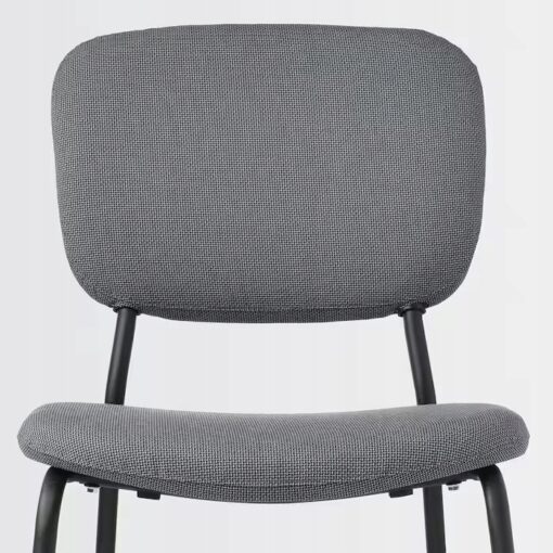 IKEA KARLJAN KRZESŁO DO JADALNI CIEMNOSZARY - obrazek 4