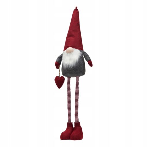 ŚWIĘTY MIKOŁAJ Z TELESKOPOWYMI NOGAMI - FIGURKA BOŻONARODZENIOWA 83-128 CM