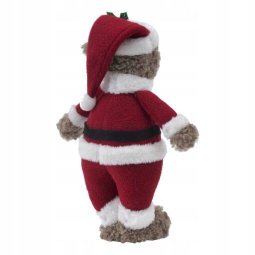NIEDŹWIEDŹ ŚWIĄTECZNY - FIGURKA BOŻONARODZENIOWA - 30 CM - obrazek 2