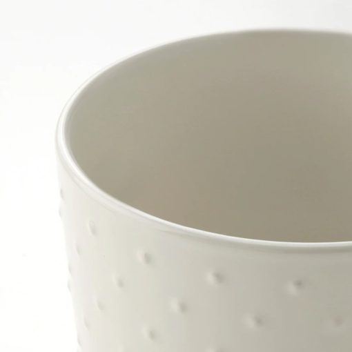 OSŁONA DONICZKI DONICZKA KREMOWA SESAMFRON 12 CM - obrazek 3