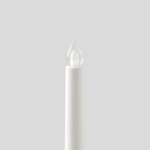 IKEA ADELLOVSKOG ŚWIECA LED BIAŁA - DO WEWNĄTRZ - 28 CM - 2 SZT. - obrazek 3