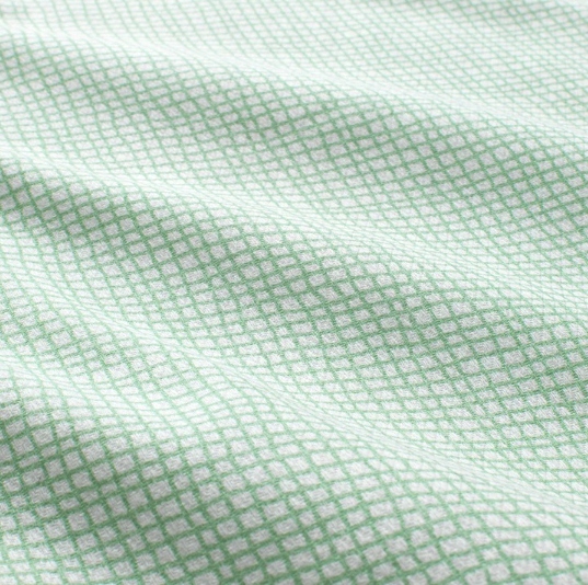 IKEA KLAMMIG Ręcznik ściereczki zielony/biały 3szt - obrazek 3