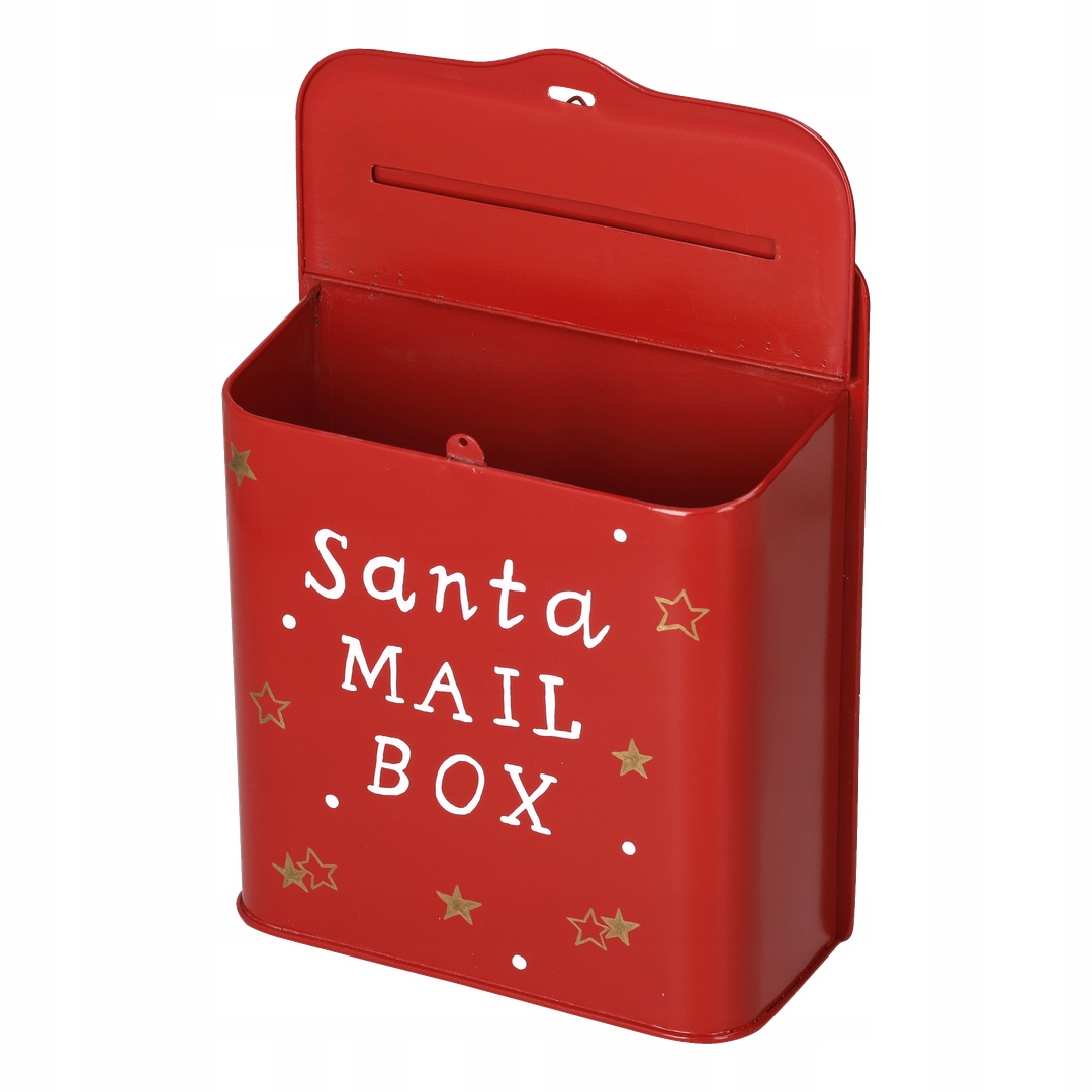 SKRZYNKA NA LISTY DO ŚWIĘTEGO MIKOŁAJA - DEKORACJA BOŻONARODZENIOWA - obrazek 3