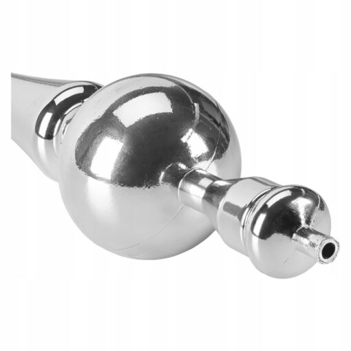 CZUBEK NA CHOINKĘ W KOLORZE SREBRNYM - 29 CM - obrazek 2