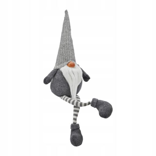 ŚWIĘTY MIKOŁAJ ZE ZWISAJĄCYMI NOGAMI - FIGURKA BOŻONARODZENIOWA - 60 CM - obrazek 3