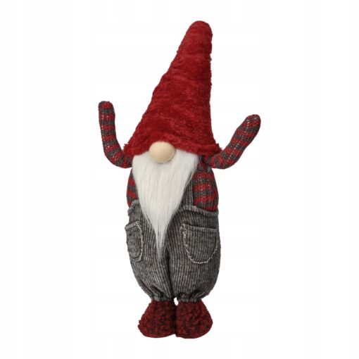 ŚWIĘTY MIKOŁAJ - FIGURKA BOŻONARODZENIOWA Z FILCU - 48 CM - obrazek 3