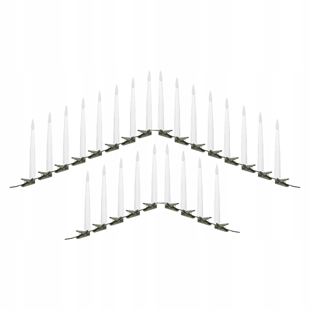 OŚWIETLENIE CHOINKOWE LED - LAMPKI IP20 - 9,6 M