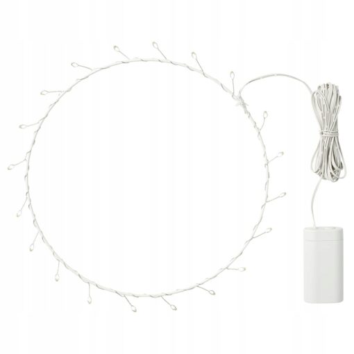 IKEA STRALA LAMPA WISZĄCA LED - PIERŚCIEŃ NA BATERIE - 27 CM