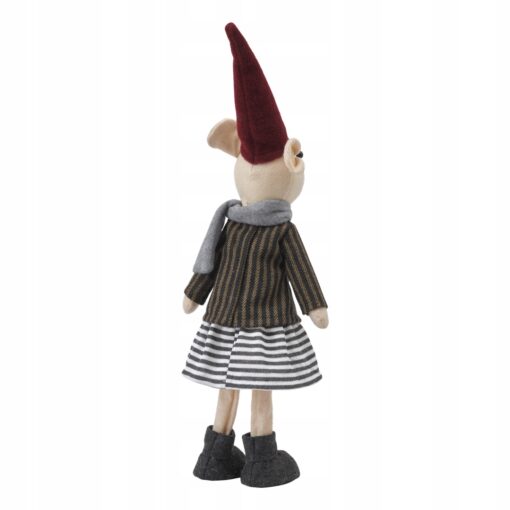 MYSZ ŚWIĄTECZNA - FIGURKA BOŻONARODZENIOWA Z FILCU - 60 CM - obrazek 2