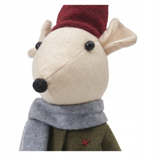 MYSZ ŚWIĄTECZNA - FIGURKA BOŻONARODZENIOWA Z FILCU - 60 CM - obrazek 3