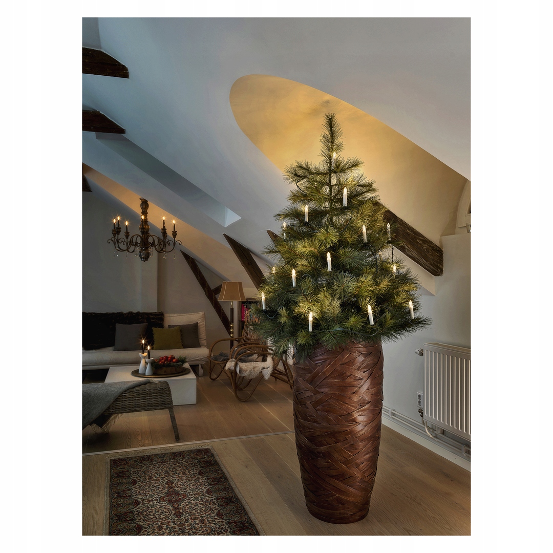 OŚWIETLENIE CHOINKOWE LED - LAMPKI IP20 - 5,6 M - obrazek 6