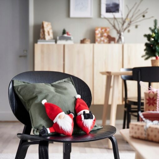 IKEA VINTERFINT PLUSZAK - ŚWIĘTY MIKOŁAJ - CZERWONY 27 CM - obrazek 2
