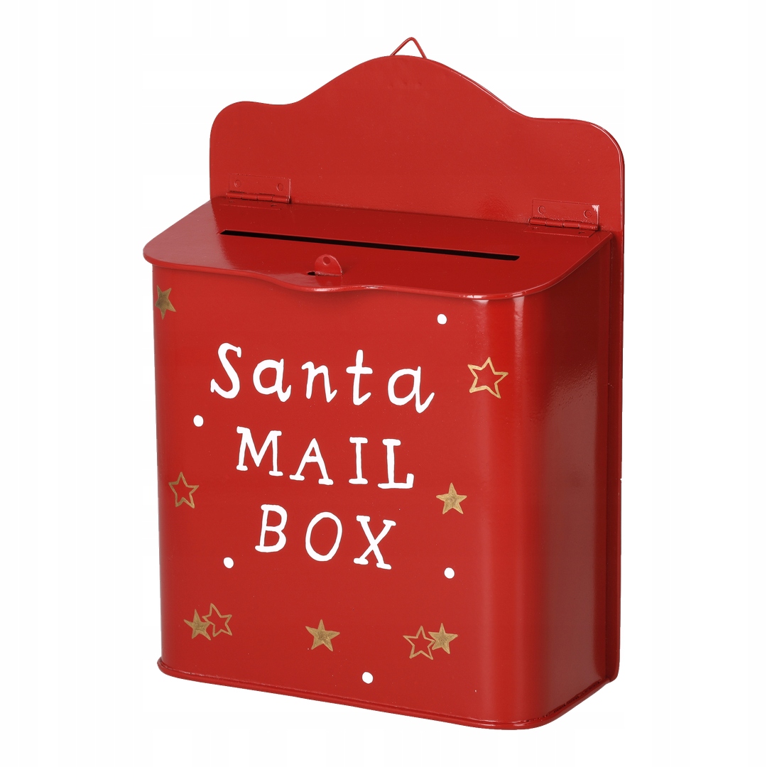 SKRZYNKA NA LISTY DO ŚWIĘTEGO MIKOŁAJA - DEKORACJA BOŻONARODZENIOWA