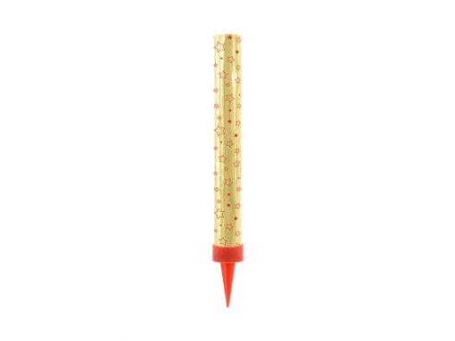 Fontanny na tort urodziowy iskier złote 12 cm 4 sztuki komplet zestaw
