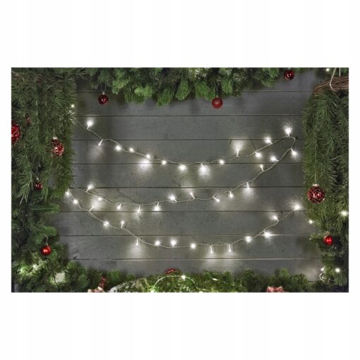 ŁAŃCUCH ŚWIETLNY LED NA BATERIE - 50 DIOD - IP20 - 375 CM