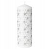 IKEA VINTERFINT BEZZAPACHOWA ŚWIECA BLOKOWA, ZŁOTY KOLOR, 14 CM