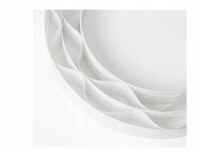 IKEA STRALA LAMPA WISZĄCA LED NA BATERIE - W KSZTAŁCIE PIERŚCIENIA - BIAŁA - obrazek 2