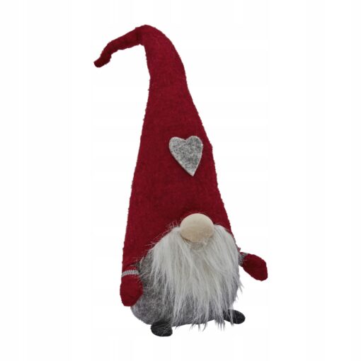 ŚWIĘTY MIKOŁAJ - FIGURKA BOŻONARODZENIOWA Z FILCU - 52 CM