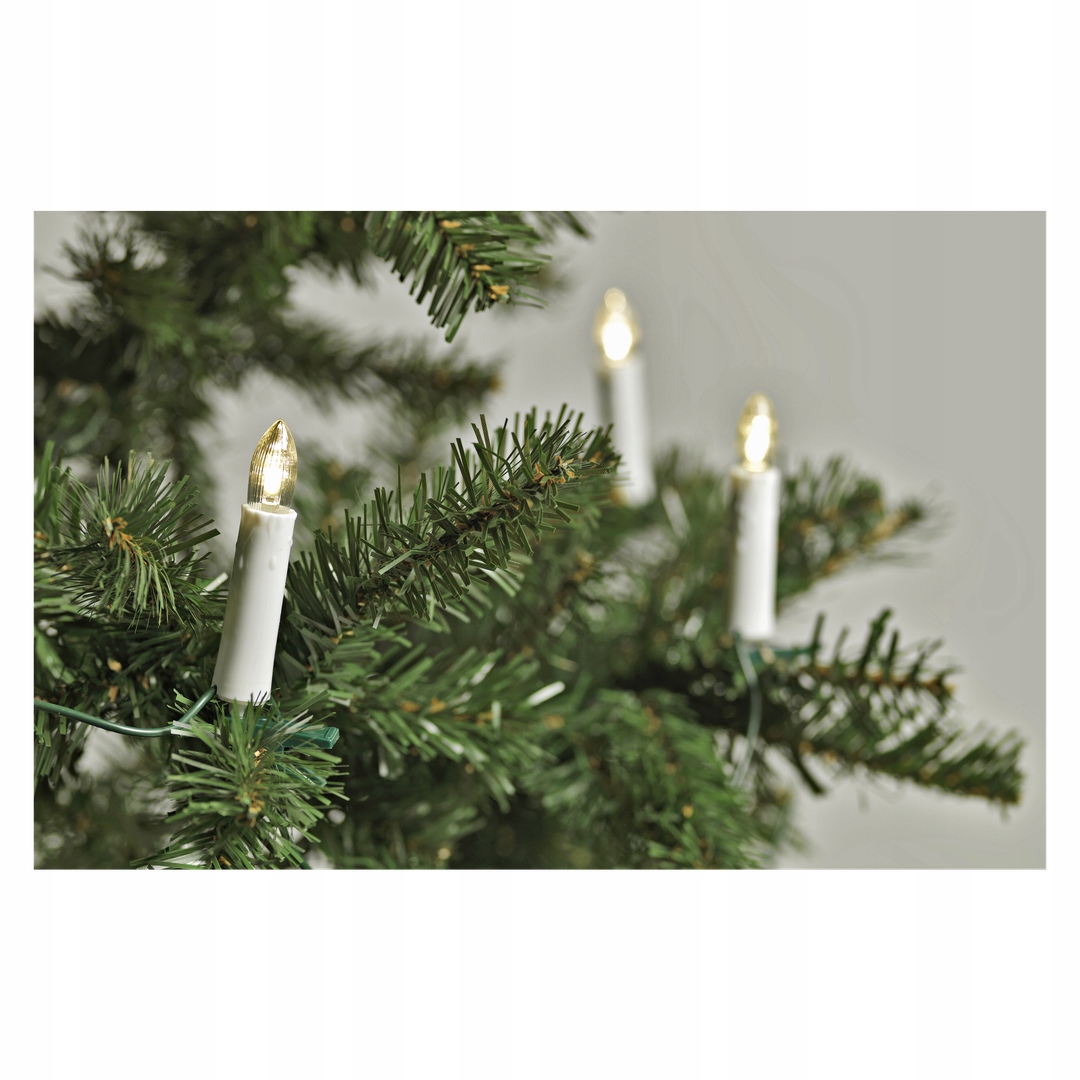 OŚWIETLENIE CHOINKOWE LED - LAMPKI IP20 - 9,6 M - obrazek 4