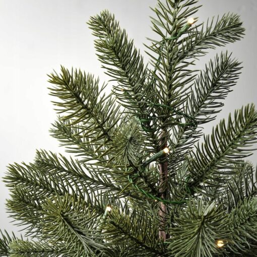 IKEA VINTERFINT SZTUCZNA ROŚL DONICZKOWA Z OŚW LED, ZIELONY, 12 CM - obrazek 2