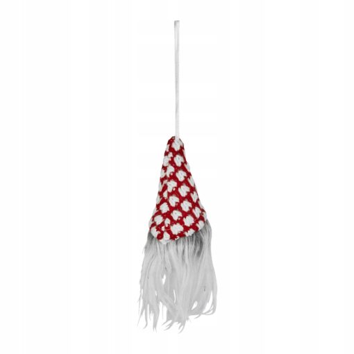 ŚWIĘTY MIKOŁAJ DO ZAWIESZENIA - FIGURKA BOŻONARODZENIOWA - 10 CM - obrazek 2