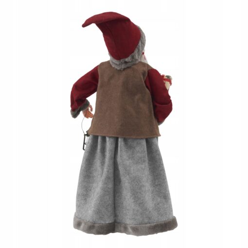 PANI MIKOŁAJOWA - FIGURKA BOŻONARODZENIOWA POD CHOINKĘ - 81 CM - obrazek 3