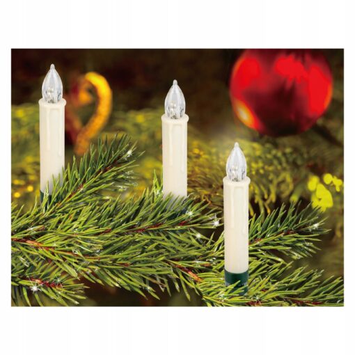 LAMPKI CHOINKOWE DODATKOWE LED - NA BATERIE - 5 SZT. - IP 20 - obrazek 4