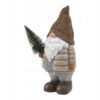 ŚWIĘTY MIKOŁAJ - FIGURKA BOŻONARODZENIOWA - Z IMITACJĄ OWCZEJ WEŁNY - 40 CM