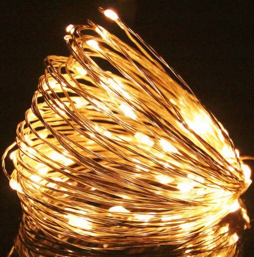 Lampki LED na baterie 20szt. ciepły biały ozdobne