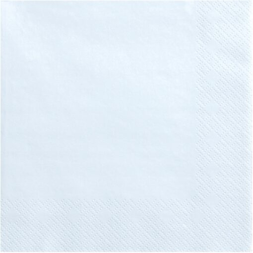 Serwetki Jasny Błękit Urodziny 33x33cm 20szt
