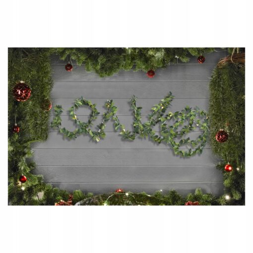 ŁAŃCUCH ŚWIETLNY LED NA BATERIE - OZDOBNE LIŚCIE - IP20 - 200 CM