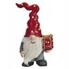 ŚWIĘTY MIKOŁAJ Z PREZENTEM - FIGURKA BOŻONARODZENIOWA - 6,5 CM