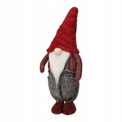 ŚWIĘTY MIKOŁAJ - FIGURKA BOŻONARODZENIOWA Z FILCU - 48 CM
