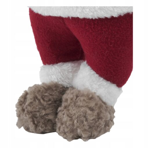 NIEDŹWIEDŹ ŚWIĄTECZNY - FIGURKA BOŻONARODZENIOWA - 30 CM - obrazek 4
