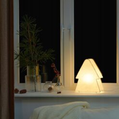 IKEA STRALA LAMPA STOŁOWA W KSZTAŁCIE DRZEWKA - BIAŁA 32 CM - obrazek 3