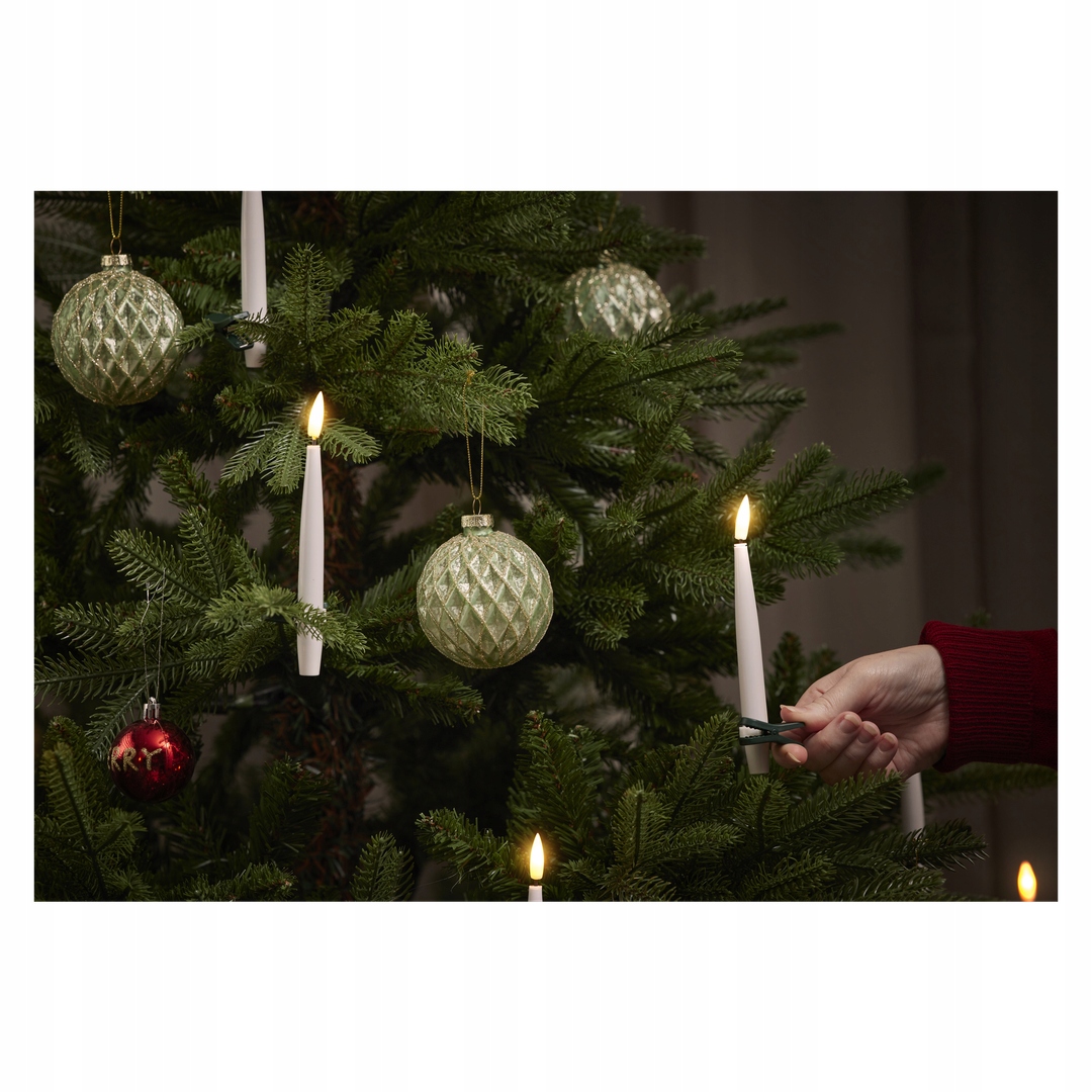 OŚWIETLENIE CHOINKOWE LED NA BATERIE - LAMPKI IP20 - 25 SZT. Z PILOTEM - obrazek 5