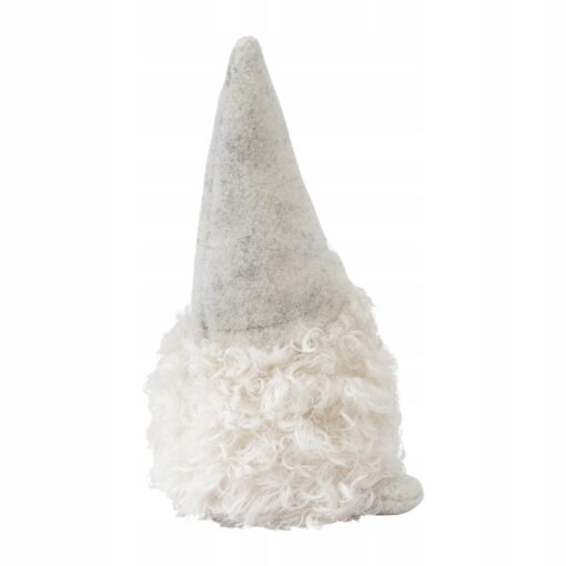 ŚWIĘTY MIKOŁAJ - FIGURKA BOŻONARODZENIOWA - IMITACJA OWCZEJ WEŁNY - 20 CM - obrazek 2