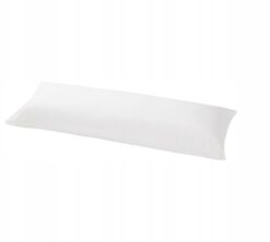 IKEA NONNEA POSZEWKA NA PODUSZKĘ ANATOMICZNĄ 140CM, BIAŁA