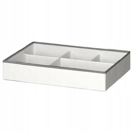IKEA JATTEBJORN Organizer, biały/szary, 50x35x9 cm