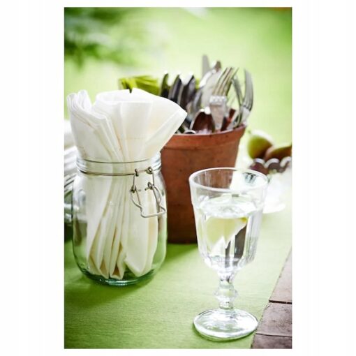 IKEA POKAL KIELISZEK DO WINA SZKLANY 200 ml - obrazek 2